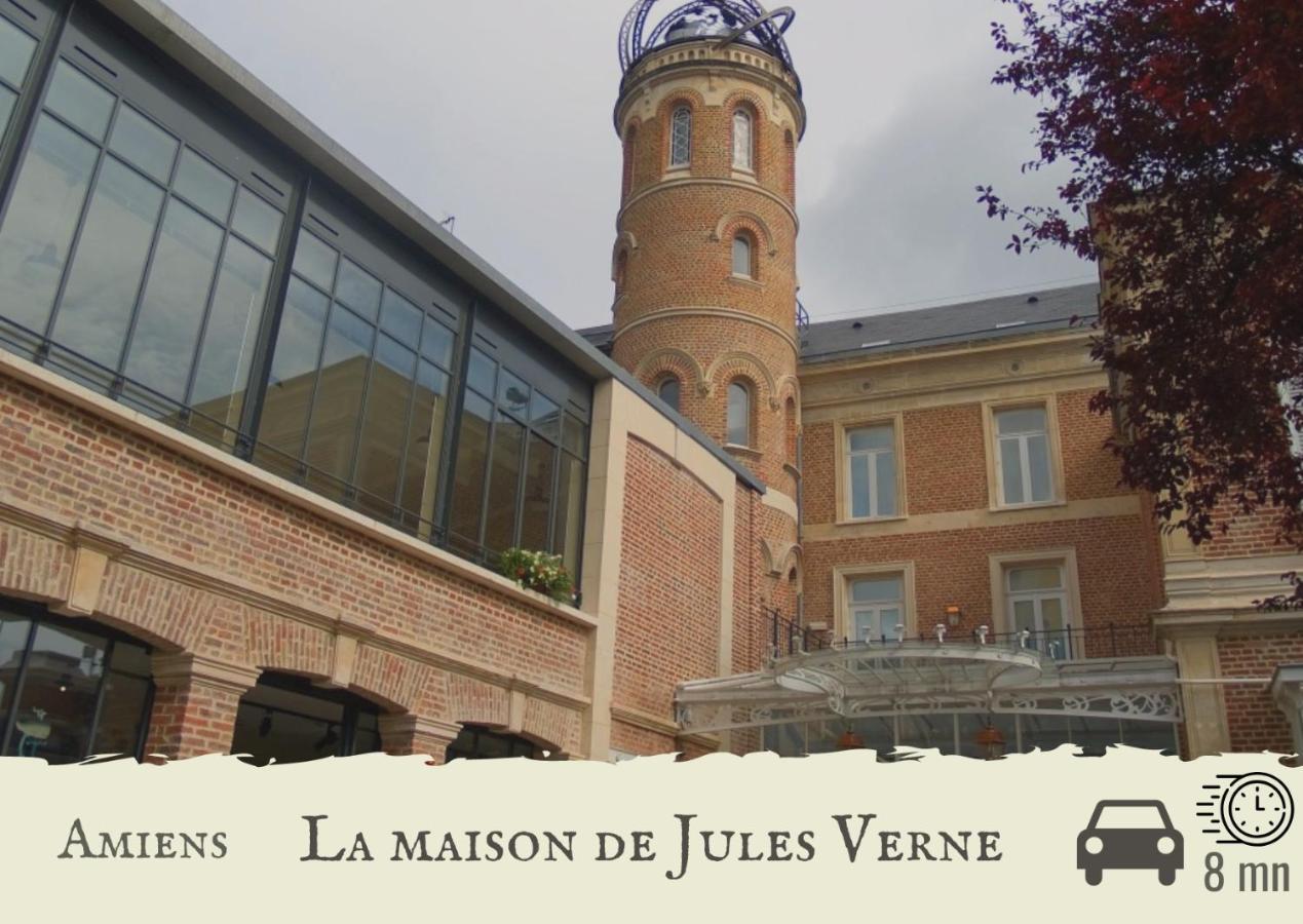 Le Chat D'Or - 35M2 - Terrasse - Bbq - Wifi Hd Amiens Buitenkant foto